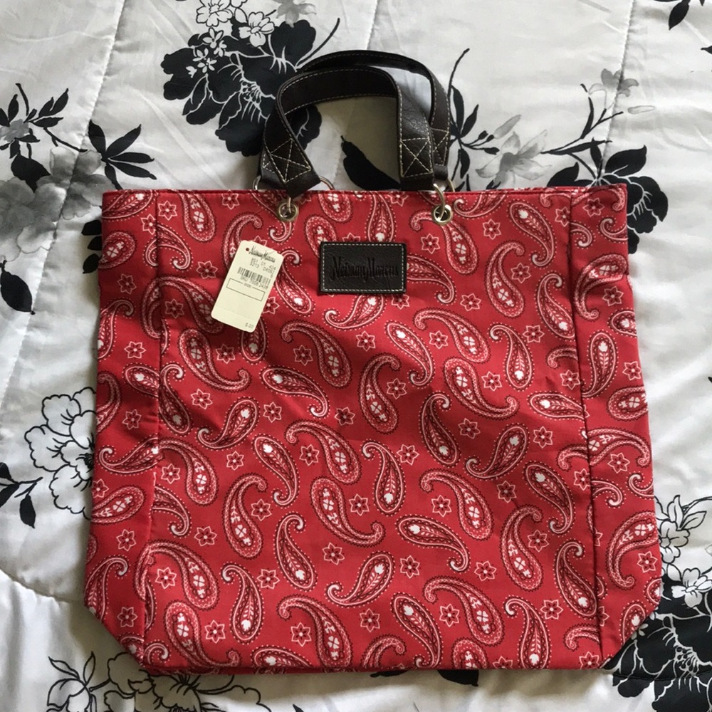 Bandana style Neiman Marcus bag